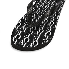 Load image into Gallery viewer, LV Wear (LOVE edition white/black) thick, unisex thong sandal