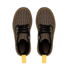 Load image into Gallery viewer, LV WEAR (LOVE edition/gold/brown) Men's Martin Boots brown