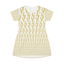 Load image into Gallery viewer, LV WEAR (LOVE/gold) T-shirt Dress