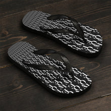 Load image into Gallery viewer, LV Wear (LOVE edition white/black) thick, unisex thong sandal