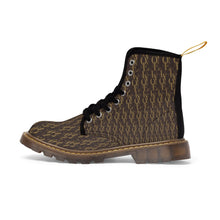 Load image into Gallery viewer, LV WEAR (LOVE edition/gold/brown) Men's Martin Boots brown