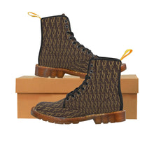 Load image into Gallery viewer, LV WEAR (LOVE edition/gold/brown) Men's Martin Boots brown