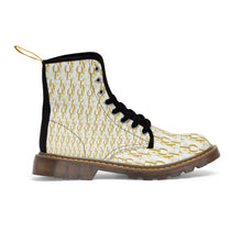 Load image into Gallery viewer, LV WEAR (LOVE edition/gold on white) Women's Martin Boots