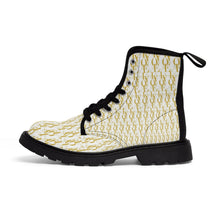 Load image into Gallery viewer, LV WEAR (LOVE edition/gold on white) Women's Martin Boots