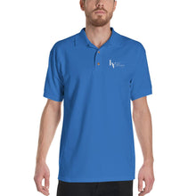 Load image into Gallery viewer, LV Wear Men's Embroidered Jersey Polo Shirt (⭐⭐⭐⭐⭐see closeup/fit video demo in description)