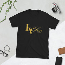 Load image into Gallery viewer, LV WEAR (gold letter) Short-Sleeve Unisex T-Shirt