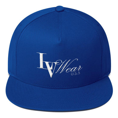 LV Wear Embroidered Flat Bill Cap