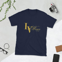 Load image into Gallery viewer, LV WEAR (gold letter) Short-Sleeve Unisex T-Shirt