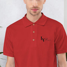 Load image into Gallery viewer, LV WearMen's Embroidered Jersey Polo Shirt (⭐⭐⭐⭐⭐see closeup/fit video demo in description)